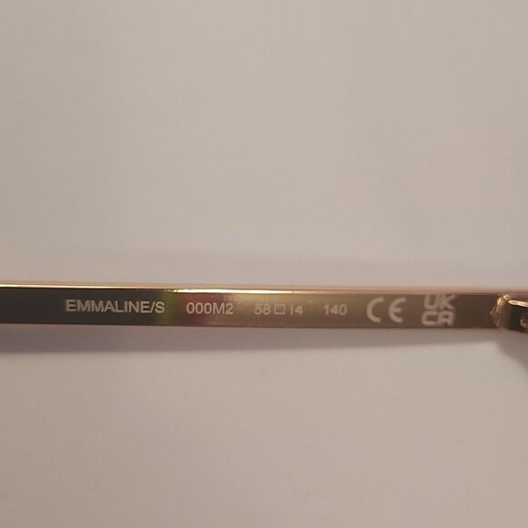 Kate Spade Rose Gold Pink Gradient Sunglasses - Picture 5 of 7